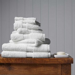 Christy Renaissance Cotton Luxury Towels White