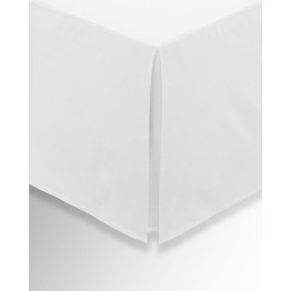 Helena Springfield Plain Dye Valance Sheets White