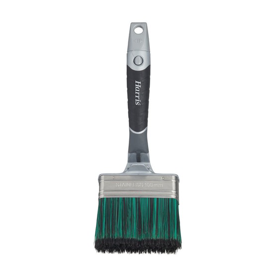 Harris Ultimate Shed & Fence Swan Neck Paint Brush 100mm