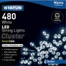 Christmas Lights Mains Powered 480LED String Lights Cluster additional 2