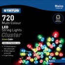 Christmas Lights Mains Powered 720LED String Lights Cluster additional 3