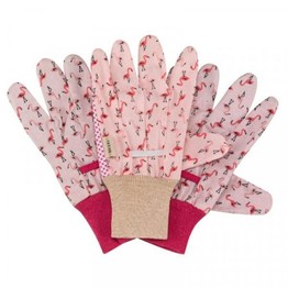 Briers Flamboya Flamingo Cotton Gloves Triple Pack