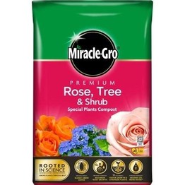 Miracle-Gro Premium Rose, Tree & Shrub Compost 40ltr