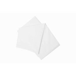 Belledorm Brushed Cotton Flat Sheets White