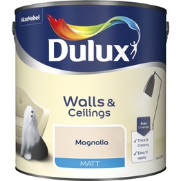 Dulux Walls & Ceilings Vinyl Matt Magnolia 2.5ltr