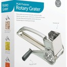 KitchenCraft Stainless Steel Rotary Grater With Three Drums additional 3