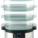 Morphy Richards Steamer 3 Tier Stainless Steel 48755 additional 1