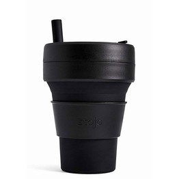 Stojo Collapsible Pocket Cup Brooklyn Black Ink 12oz