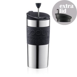 Bodum Travel Press Set One Cup Coffee Maker Black K11067-01