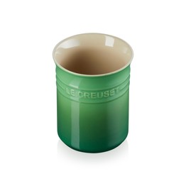 Le Creuset Bamboo Green Stoneware Utensil Jar