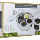 KitchenCraft Clearview Four Hole Egg Poacher 20cm additional 2