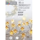 Premier Micro Brights Star Cluster Christmas Lights 80 Led Battery Operated additional 1