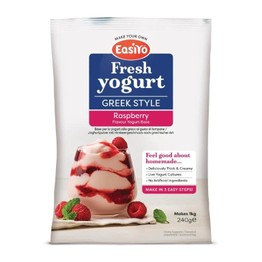 EasiYo Greek Style Raspberry Yogurt Flavour Mix