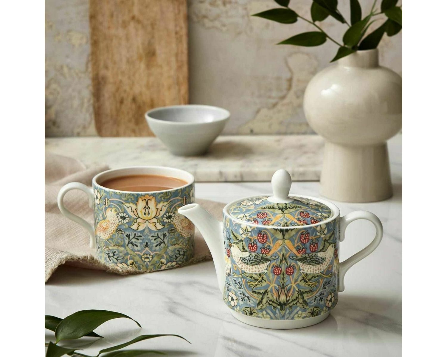 Spode Morris & Co Strawberry Thief Tea For One only £42.00