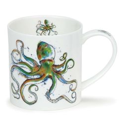 Dunoon Orkney DollyHotdogs Fine Bone China Mug - Tentacles