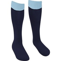 Kevicc Sports Socks Contrast Navy/Sky