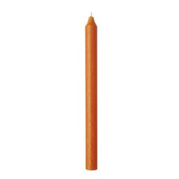 Cidex Rustic Candle Orange 29cm