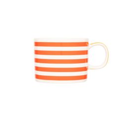 Siip Red Stripe Short China Mug 300ml