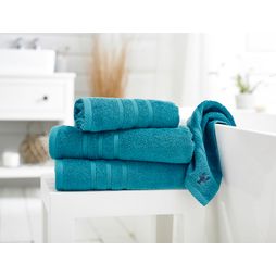 Lobster Creek Kaleidoscope Turquoise 550 GSM Combed Cotton Towels