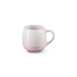 Le Creuset Stoneware Coupe Mug 320ml Shell Pink