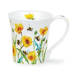 Dunoon Jura Mug - Busy Bees Buttercup