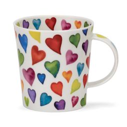 Dunoon Lomond Warm Hearts Fine Bone China Mug