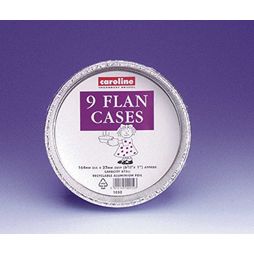 Caroline Foil Flan Case (9pack) 6inch 1052