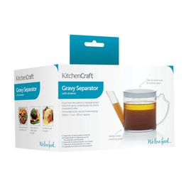 Kitchencraft Gravy / Fat Separator and Measuring Jug 500ml alternative