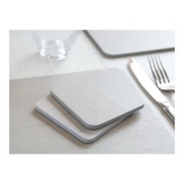 Creative Tops Naturals Wood Veneer Grey Pack of 4 Tablemats or Coasters alternative
