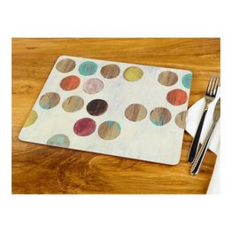 Creative Tops Retro Spot Pack Of 6 Premium Tablemats or Coasters alternative