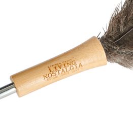 Living Nostalgia Genuine Ostrich Feather Duster with Telescopic Handle alternative