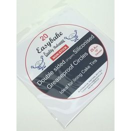 Easybake Non Stick Siliconised Greaseproof Circles alternative