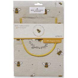 Cooksmart Bumble Bees Cotton Apron alternative