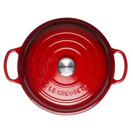 Le Creuset Cerise Signature Cast Iron Shallow Casserole Dish 30cm alternative