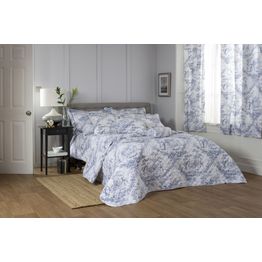 The Lyndon Company Cushion Toile De Jouy Blue alternative