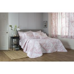 The Lyndon Company Curtains Toile De Jouy Pink alternative