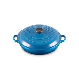 Le Creuset Cast Iron Shallow Casserole 30cm Marseille Blue alternative