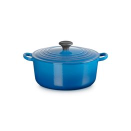 Le Creuset Cast Iron Round Casserole 26cm Marseille Blue alternative
