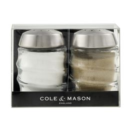 Cole &amp; Mason Bray Glass Salt &amp; Pepper Shaker Set alternative