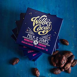 Willies Cacao Milk of the Stars Milk Chocolate Bar 50g alternative
