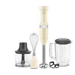 KitchenAid Corded Hand Blender Almond Cream 5KHBV83B