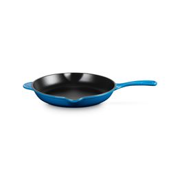 Le Creuset Cast Iron Round Skillet Marseille Blue 26cm