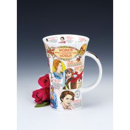 Dunoon Glencoe Women who changed the world Fine Bone China Mug alternative