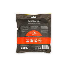 Brabantia PerfectFit Bin Liners Code A (3ltr) 40 Bags alternative