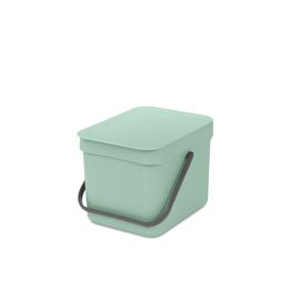 Brabantia Sort &amp; Go Waste Bin Jade Green