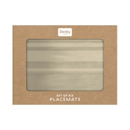 Denby Colours Natural Pack of 6 Tablemats or Coasters alternative