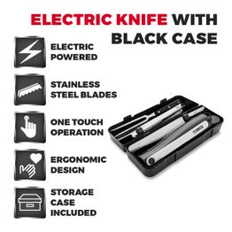 Tower Electric Carving Knife &amp; Fork Set alternative