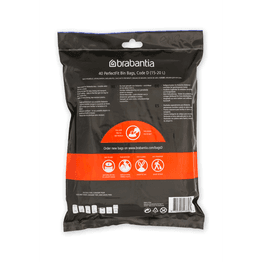 Brabantia PerfectFit Bin Liners Code D (15-20ltr) 40 Bags alternative