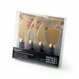 Taylors Eye Witness Brooklyn Deco 4 Piece Cheese Knife Set alternative