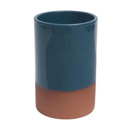 Dexam Sintra Glazed Terracotta Wine Cooler Ink Blue alternative